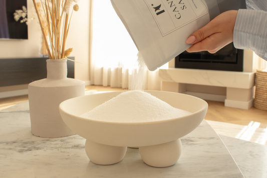 Hoe gebruik je kaarsenzand?