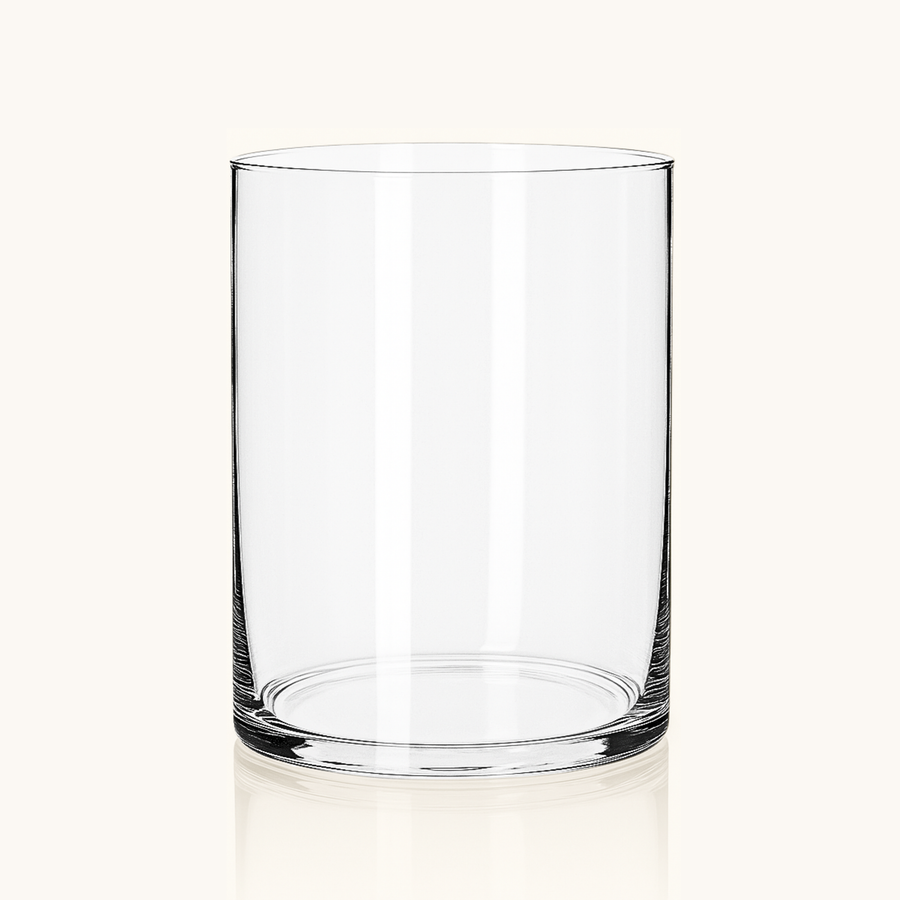 Glazen cylinder vaas - Cylia (20cm)