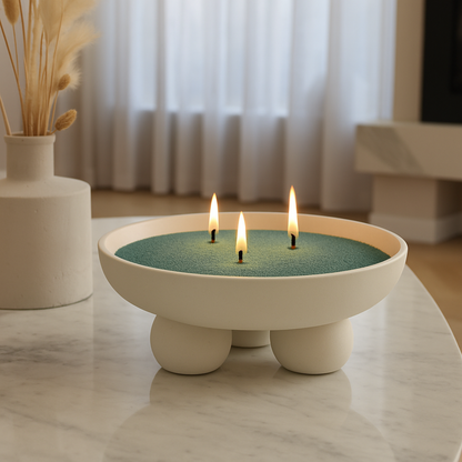 Groen Kaarsenzand - Forest green Candle Sand -PureCandle