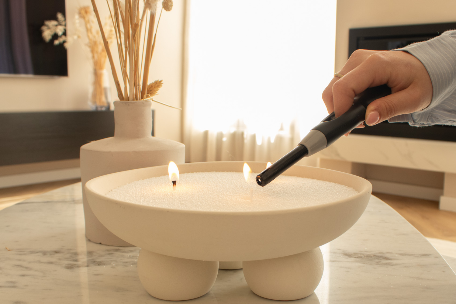 Instructie kaarsenzand  instructions candle sand hoe gebruik je kaarsenzand purecandle