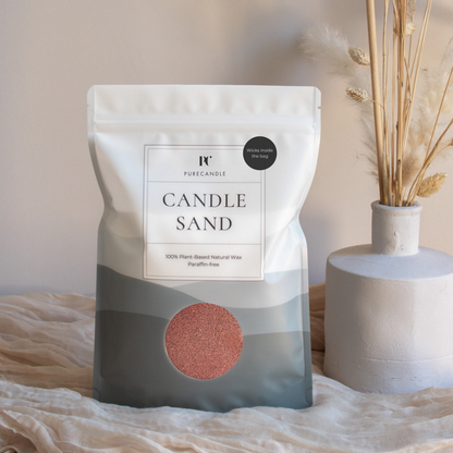 Berry Blush Kaarsenzand met lonten