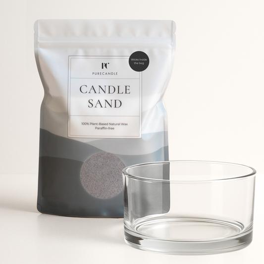 Kaarsenzand cadeauset - Stone Grey