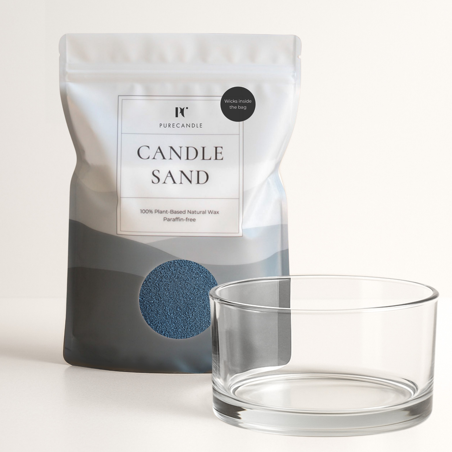 Kaarsenzand cadeauset - Navy Blue