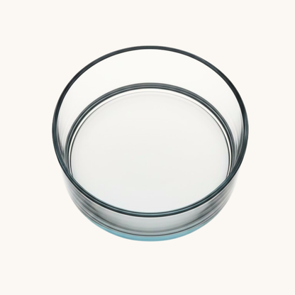 Glazen ronde schaal (29cm) - Clara