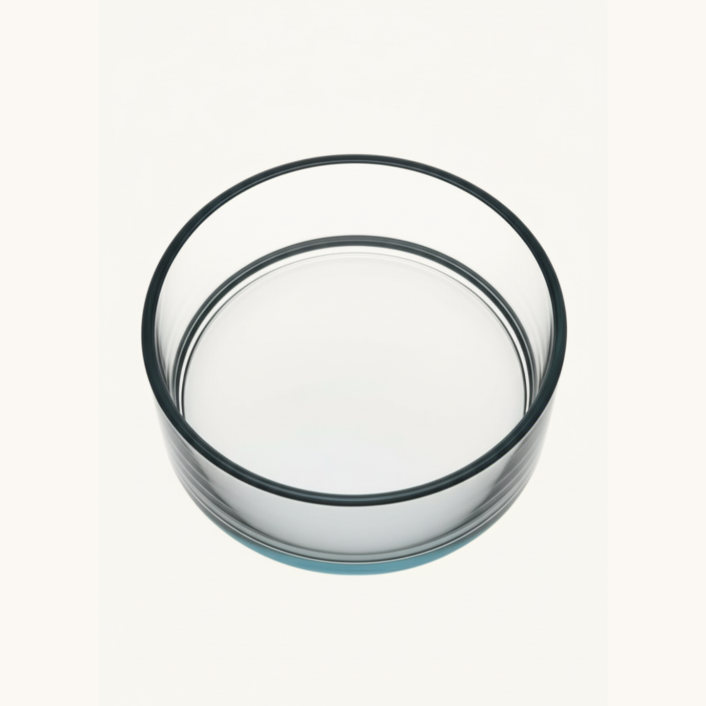 Glazen ronde schaal (15cm) - Clara