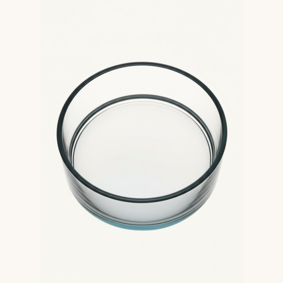 Glazen ronde schaal (15cm) - Clara