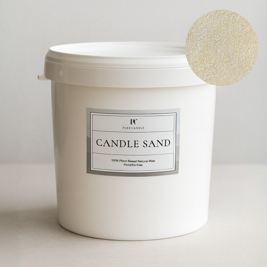 Licht Beige kaarsenzand bucket - Kaarsenzand bulkverpakking - Kaarsenzand bruiloft - Bulk Candle Sand -Nude Candle Sand - PureCandle - Riviera Sand - kaarsenzand evenementen