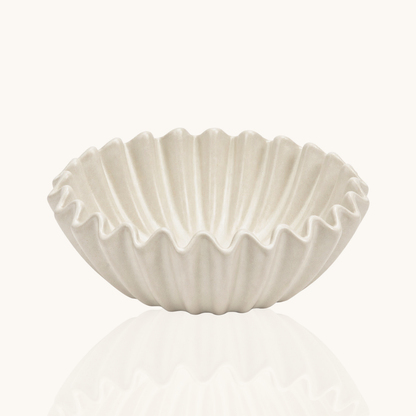 Keramische golvende schaal (15cm) - Elora