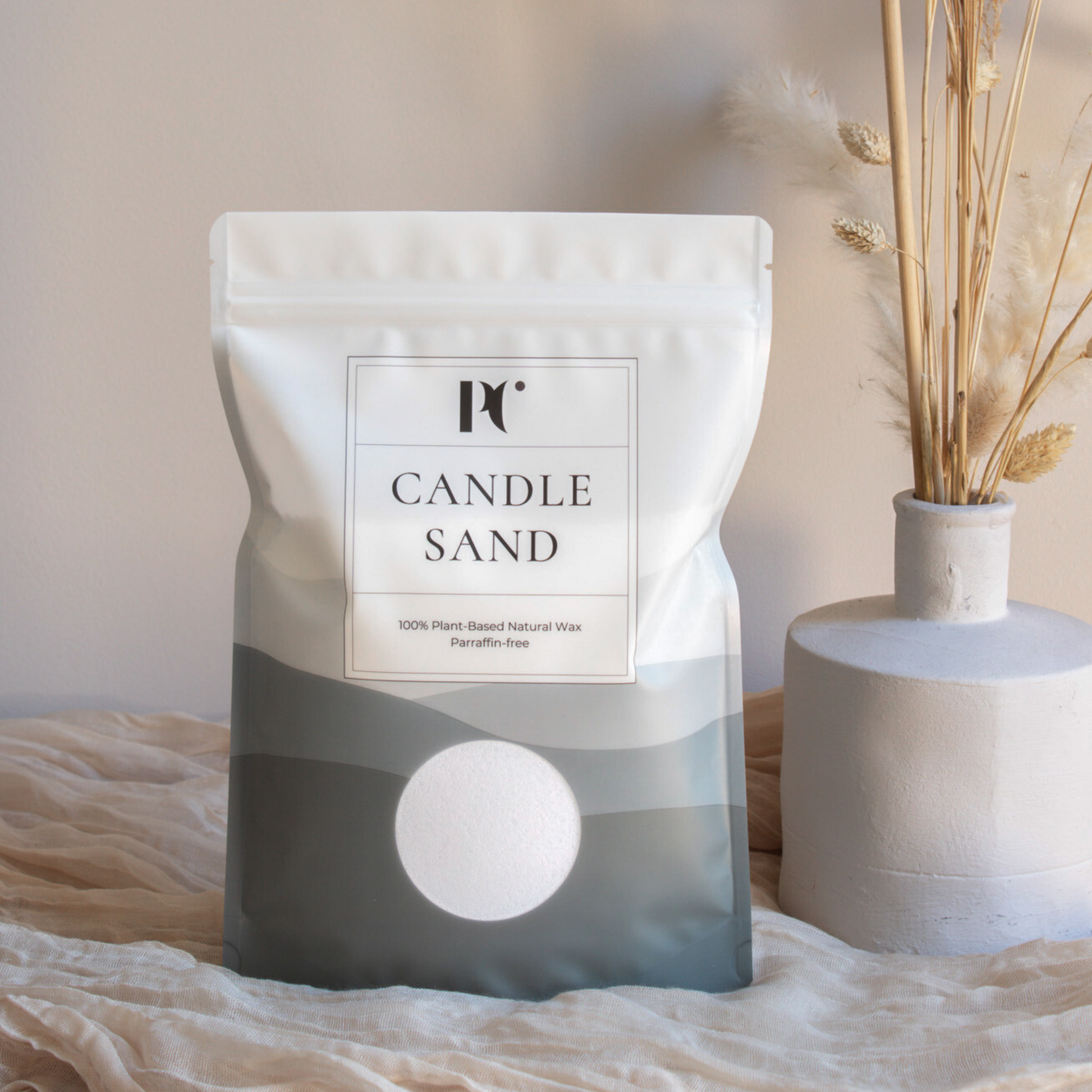 Wit kaarsenzand-white Candle Sand - PureCandle