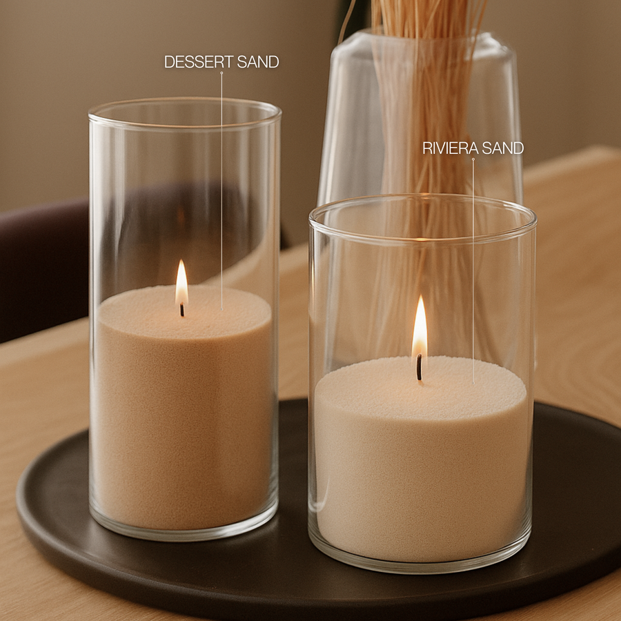 Riviera Sand Kaarsenzand met lonten