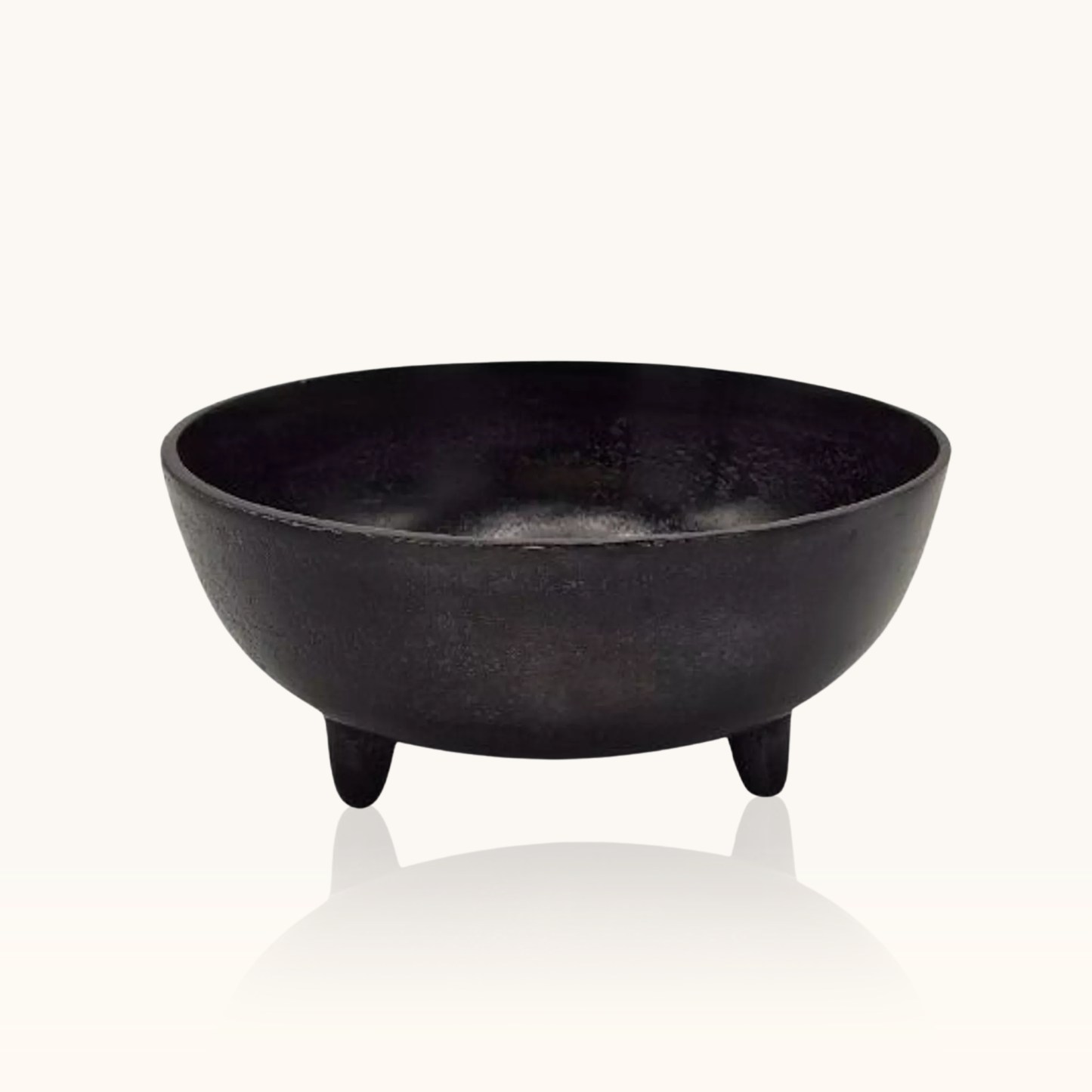 metalen schaal zwart voor kaarsenzand purecandle