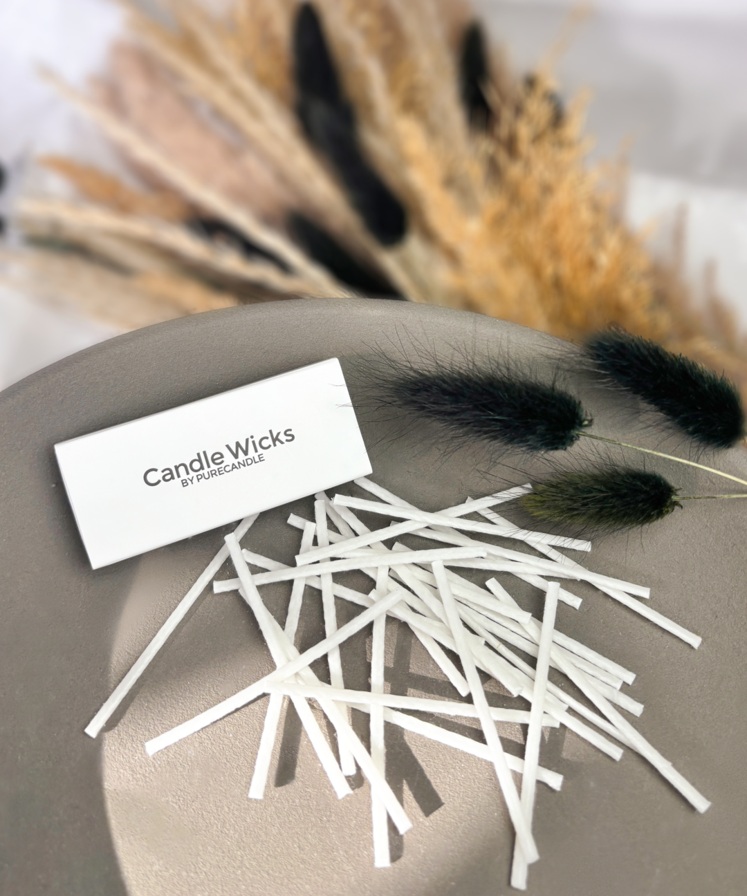 Kaarslonten voor gebruik met kaarsenzand (Candle Sand) – 100% natuurlijk katoen