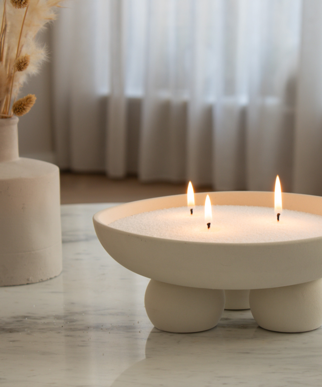 Wit (Pure White) kaarsenzand van PureCandle – plantaardige, paraffinevrije Candle Sand voor kaarsdecoratie, kaarsensets en refillable candles - Kaarsenzand met Lonten - Kaarsenzand voor Bruiloft - Kaarsenzand voor zakelijk