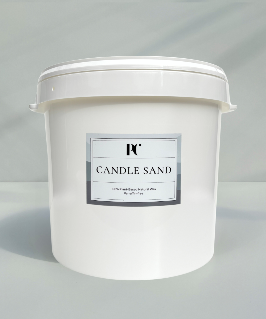 Bulkverpakking kaarsenzand buckets -wit kaarsenzand met lonten van PureCandle – plantaardig, paraffinevrij en ideaal voor DIY kaarsen en kaarsensets voor zakelijk. Kaarsenzand voor Bruiloft